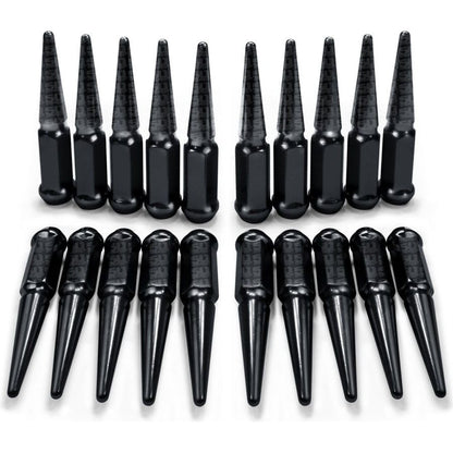 12 x 1.25mm Extended Spike Lug Nuts (60 Degree Taper Seat) | 50 Caliber Racing