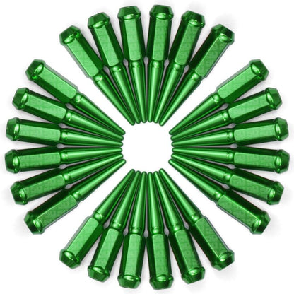 12 x 1.25mm Extended Spike Lug Nuts (60 Degree Taper Seat)