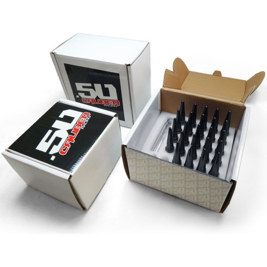 12 x 1.25mm Extended Spike Lug Nuts (60 Degree Taper Seat)