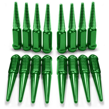 12 x 1.25mm Extended Spike Lug Nuts (60 Degree Taper Seat) | 50 Caliber Racing