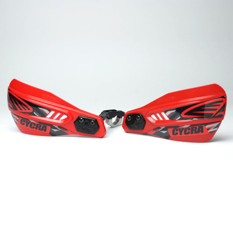 Cycra Primal Hand Shields SE - Red for Powersports Bikes and Quads