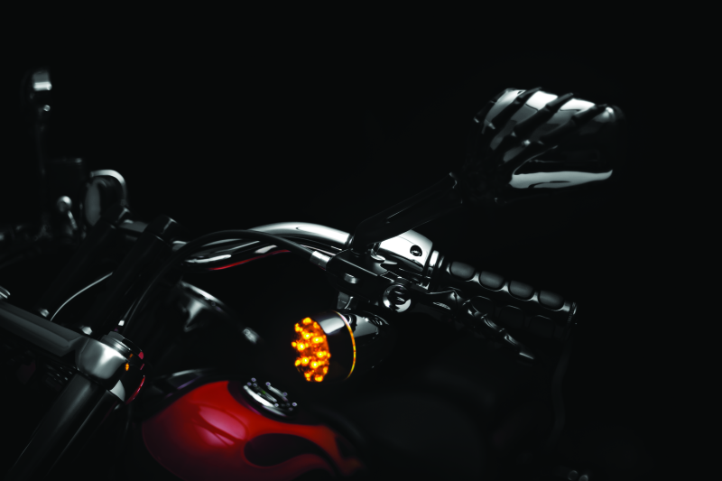 Kuryakyn Zombie Levers for Harley-Davidson XL Models (2004-2013) in Gloss Black