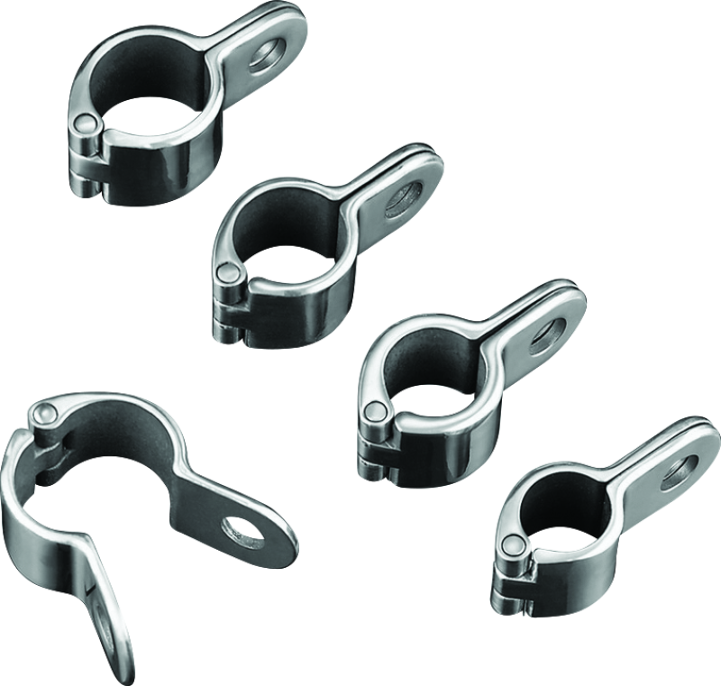 Kuryakyn Magnum Quick Clamp 1-1/2 inch Chrome for Powersports Vehicles