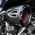 Performance Machine C4 Series Air Cleaner for Harley Touring 2008-2016, Black Ops Finish