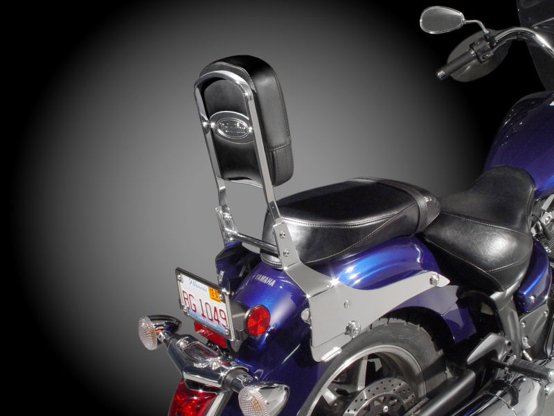 National Cycle P9800A Paladin Backrest with Pad for Honda, Indian, Kawasaki, Suzuki, Yamaha Motorcycles