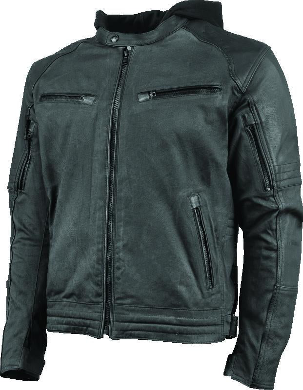 Speed and Strength Straight Savage 2.0 Jacket Black – Motorcycle Riding Gear with CE Level 2 Armor