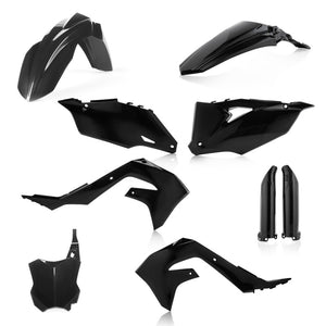 Acerbis Kawasaki KX250 KX250X/19-23 KX450 Full Plastic Kit - Black