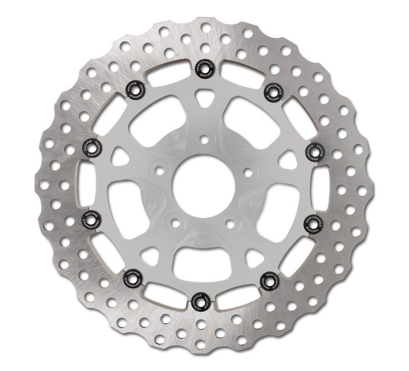 Performance Machine Dominator 320mm Full Floating Brake Rotor for Harley-Davidson Models