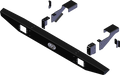 KFI Polaris Ranger 500-800 Full-Size and Bobcat 3200/3400 Bumper Rear Formed (Part Number 101430)