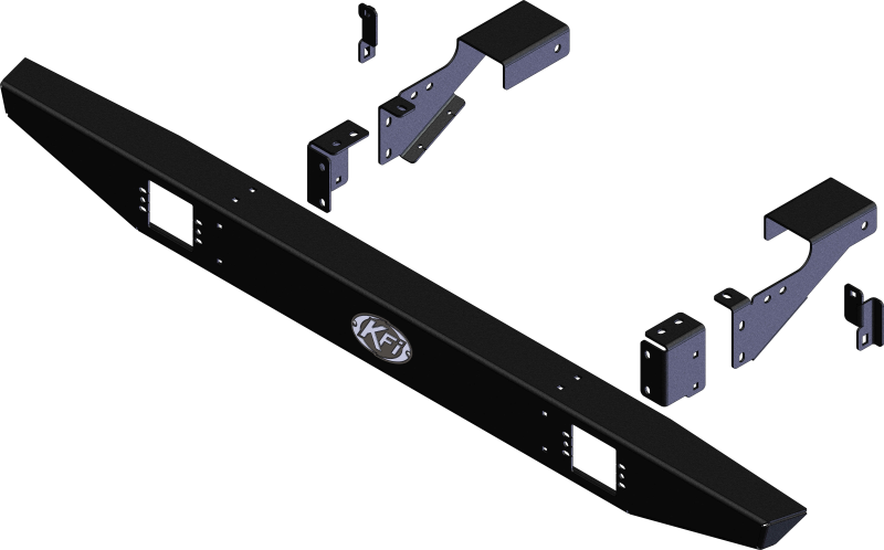 KFI Polaris Ranger 500-800 Full-Size and Bobcat 3200/3400 Bumper Rear Formed (Part Number 101430)