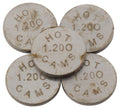 Hot Cams 04-08 400 DVX / 02-16 CRF 450 R 1.200mm Shim Kit - 5 Pack