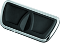 Kuryakyn Kinetic Chrome Brake Pedal Pad for Powersports Vehicles (Part #4310)