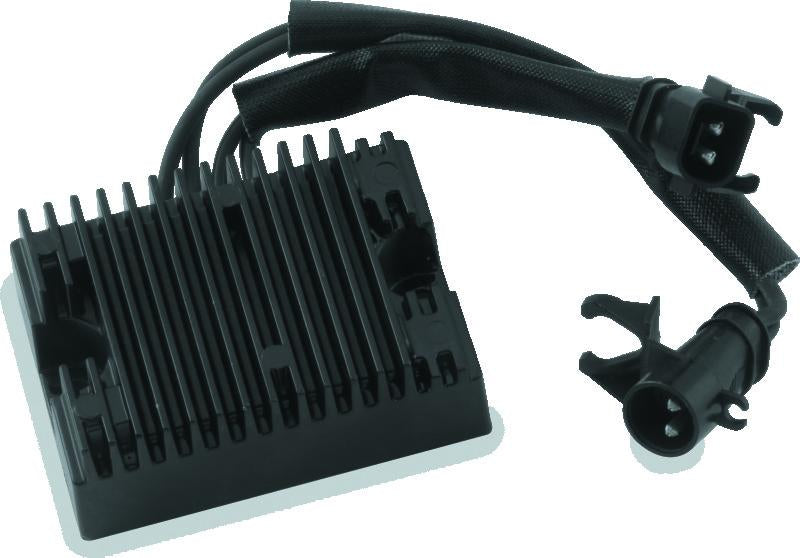 Twin Power 09-13 XL Voltage Regulator Black - 32 Amp Replacement for Harley Davidson