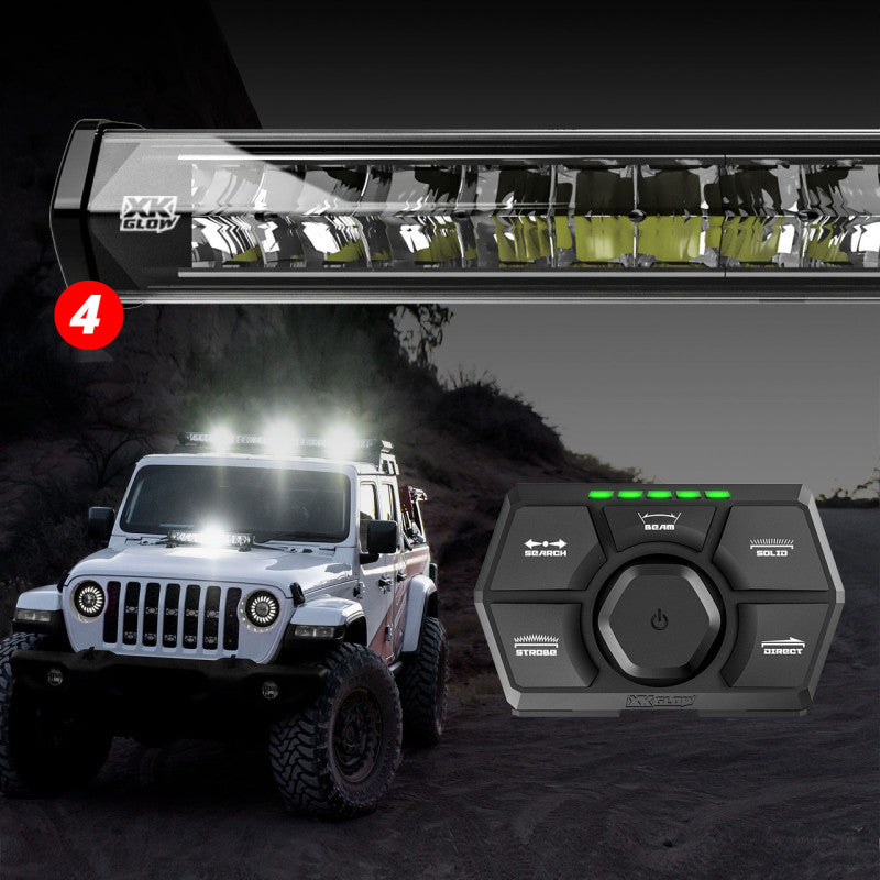 XKGLOW SAR360 Light Bar Kit – 52 Inch and 36 Inch Emergency Search and Rescue LED System