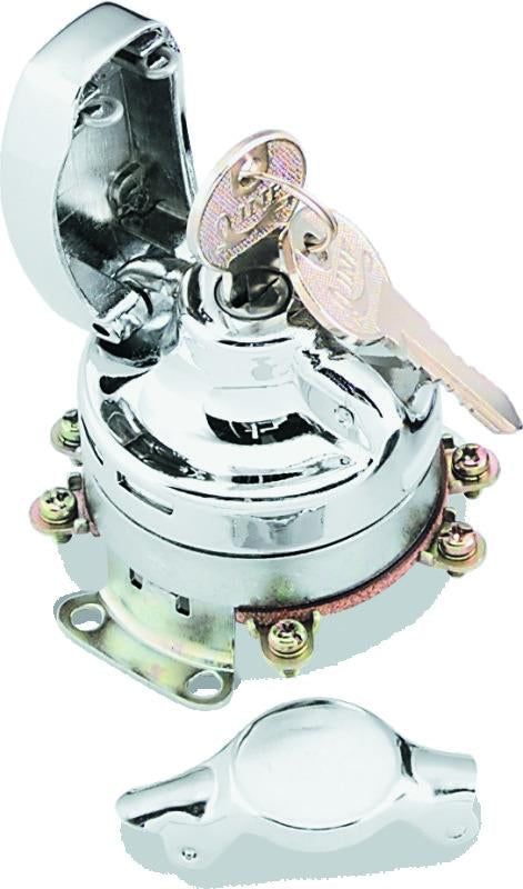 Twin Power Electronic Fat Bob Ignition Switch for Harley-Davidson FL and Softail Models - Part #490573