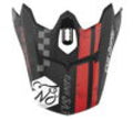 EVS T3 Fury Helmet Visor - Matte Black Replacement for Enhanced Safety and Visibility