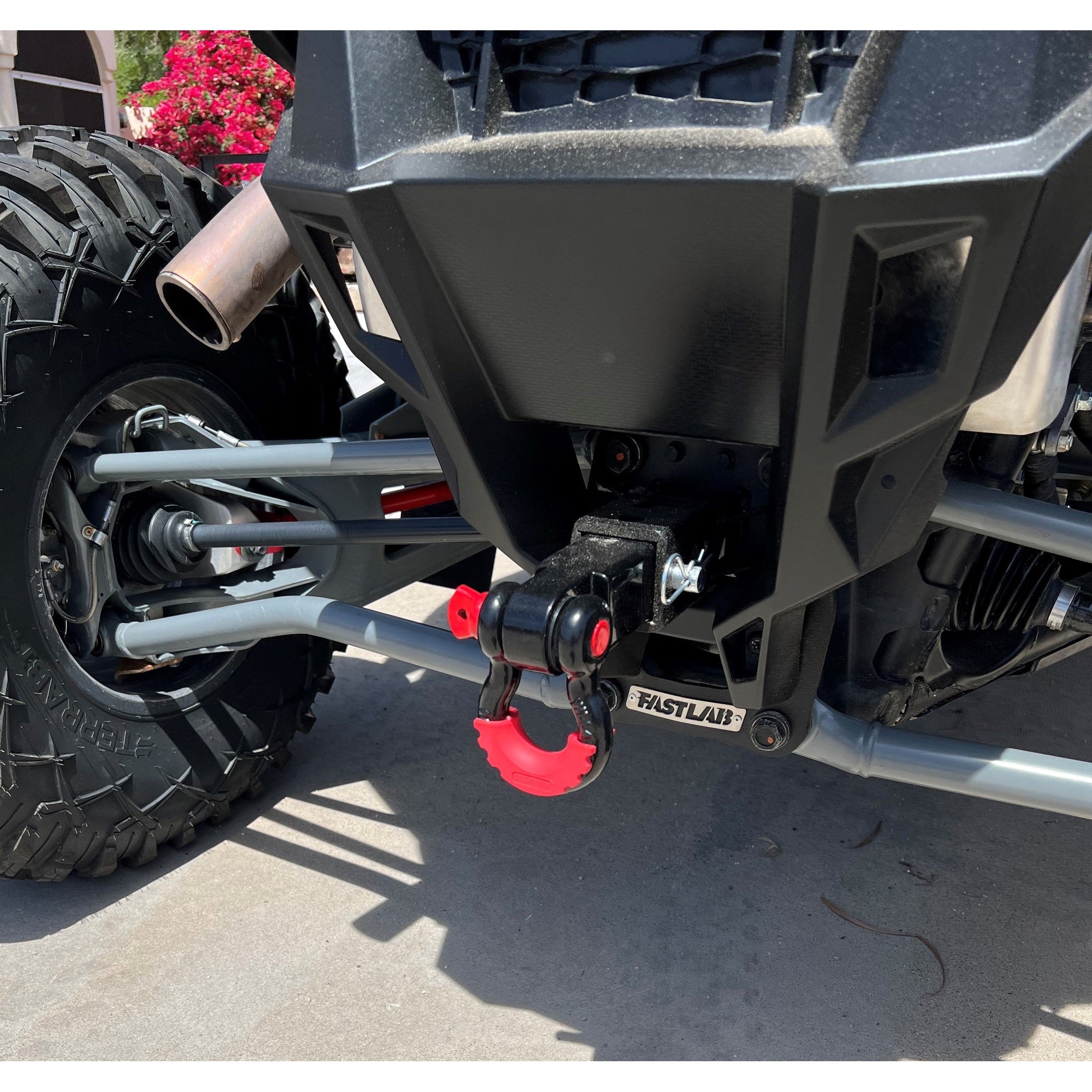 FastLab RZR Turbo R & Pro R Radius Rod Hitch Pull Plate