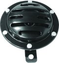Bikers Choice Black Slotted Horn 12V with Universal Mount - 4 Inch Diameter