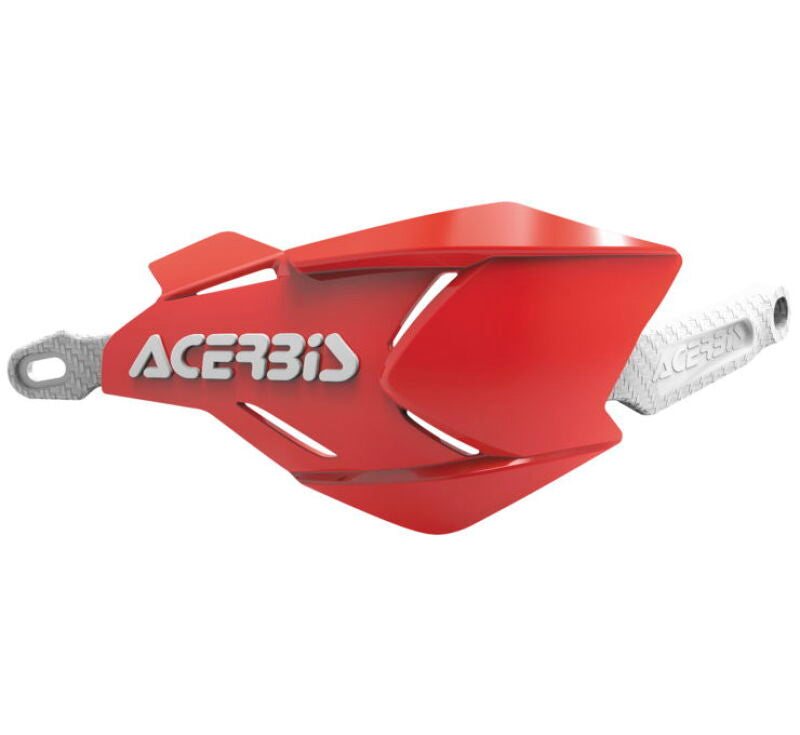 Acerbis X-Factor Handguard - Red/White for Extreme and Maxi-Enduro Riding