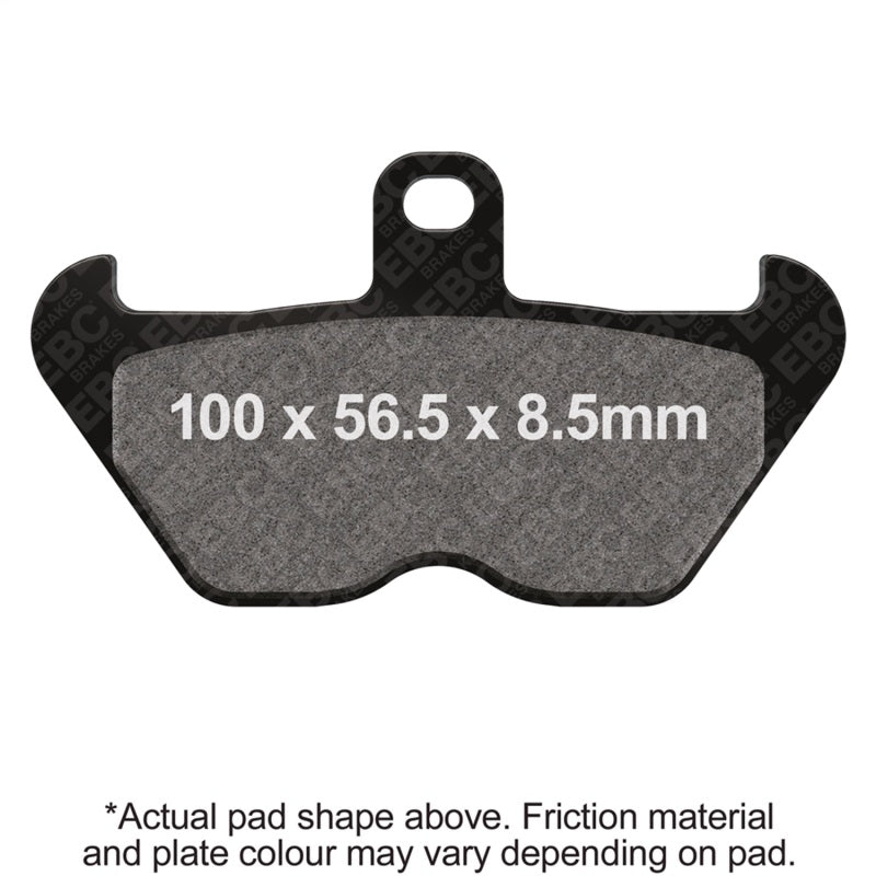 EBC Powersports Double-H Sintered HH Brake Pads for BMW R100R, R80R, R1100 Models – Part FA407HH