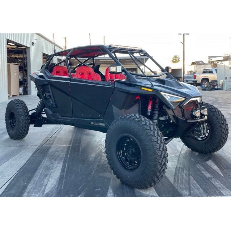 Polaris RZR Pro R 4 Raw Dominator Roll Cage with Roof