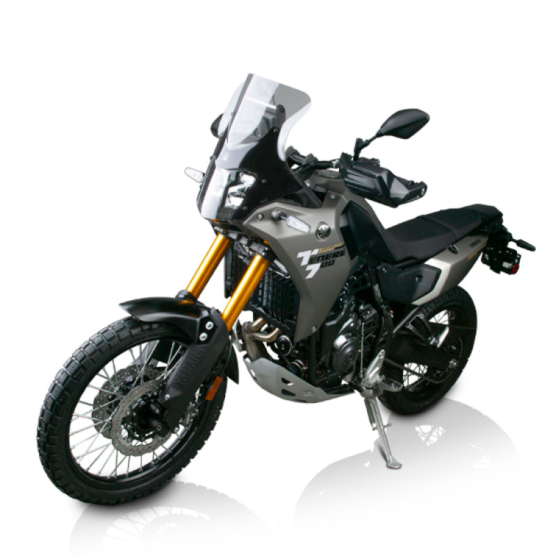 National Cycle N20358 VStream Quantum HC Poly Low Windshield for Yamaha Tenere 700 - Light Tint