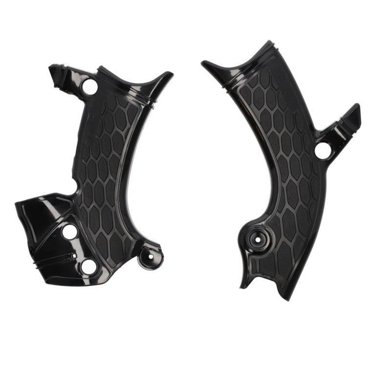 Acerbis 23+ Yamaha YZ450F Frame Guards - X-Grip in Black