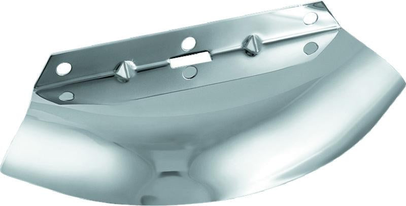 Kuryakyn Lower Tree Wind Deflector for Harley-Davidson Touring Models (1980-2013) with Chrome Finish