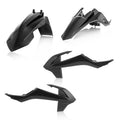 Acerbis KTM SX65 & GasGas MC65 Plastic Kit - Black (Part #2449620001)