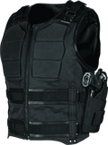 Speed and Strength True Grit Armored Motorcycle Vest Black - 2XL