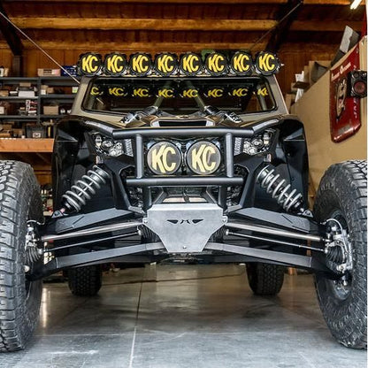Can Am X3 Double Tube Front Bumper with Bulkhead