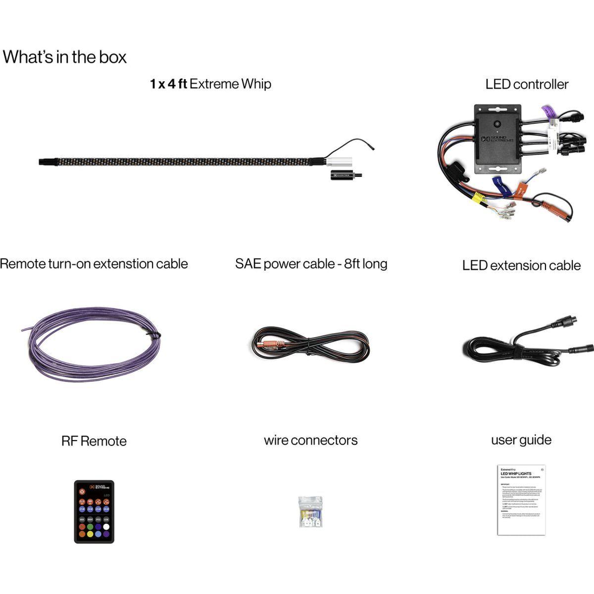 Extreme 4 FT Whip + Controller