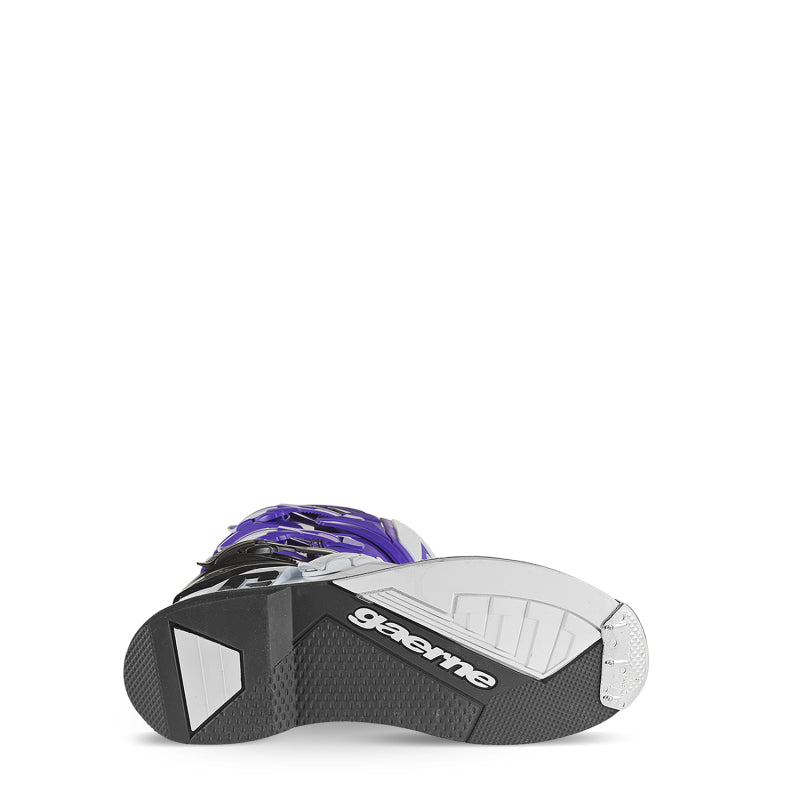 Gaerne SG12 Limited Edition LE Motorcycle Boots Size 11 – Purple, Black & White