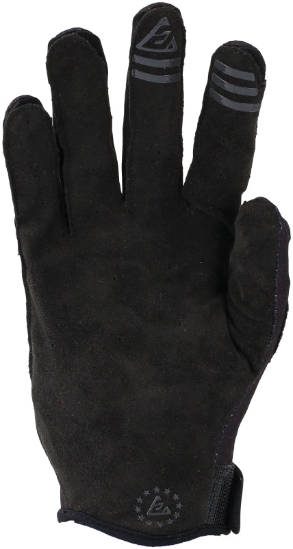 Answer Ascent Youth Gloves Black and Grey – Ultra Lightweight PowerSports Glove Part #442836