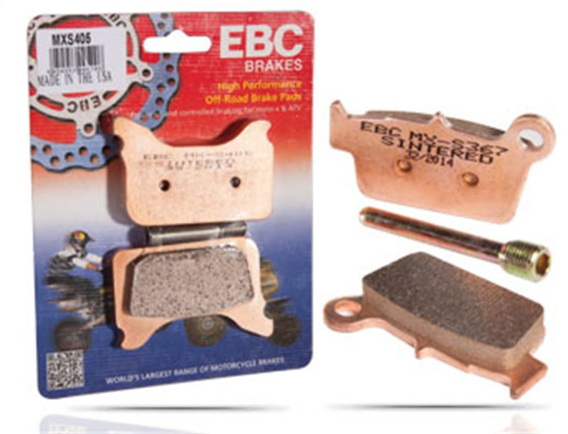 EBC Powersports MXS346 Off Road Race Sintered Brake Pads for Honda CRF150R, CRF250X, CRF450X (Rear Right)