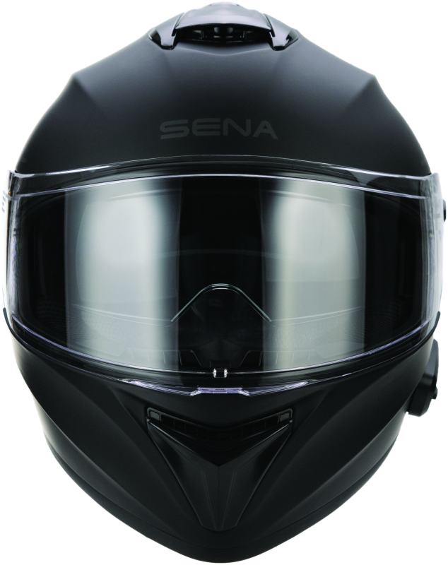 Sena Technologies Outforce Full Face Bluetooth Helmet in Matte Black – Small
