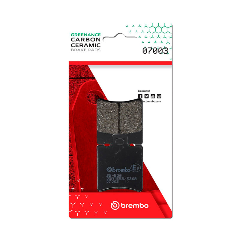 Brembo OE Powersports Front Carbon Ceramic Brake Pad for Piaggio Typhoon 125