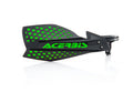 Acerbis X-Ultimate Handguard - Black and Green for Powersports Vehicles