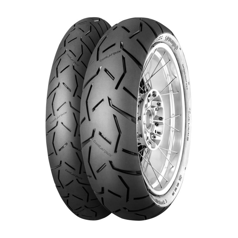 Continental Tire ContiTrailAttack 3 - 150/70 R 17 M/C 69V TL Rear for Dual Sport and Adventure Bikes