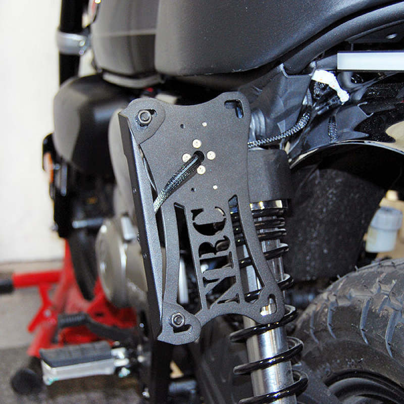 New Rage Cycles Honda Monkey Side Mount License Plate Kit (Part Number: MONKEY-SIDE)