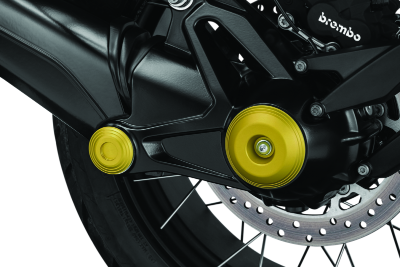 Kuryakyn Lodestar Rear Axle Sliders for BMW R1200 Series – Part Number 3802