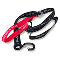 Matrix Concepts E Series 1.5 Inch Tie Down Set - Red for Powersports Vehicles