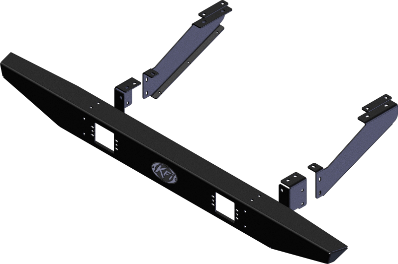 KFI 16+ Can-Am Defender HD5-HD10 Bumper Rear Formed with Cut-Outs for LED Lights