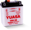 Yuasa 6N6-3B Conventional 6-Volt Battery for Honda Powersports Models
