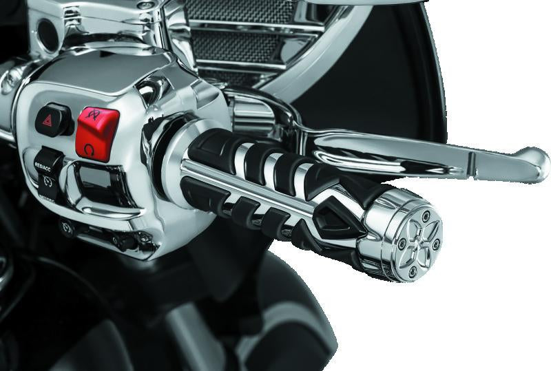 Kuryakyn Spear Grips for 2014-2017 Indian Motorcycles Chrome - Part 5635