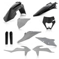 Acerbis 20-23 KTM 150-500 XCF-W / XC-W TPi / EXC TPi / EXC-F Full Plastic Kit - Gray/Black