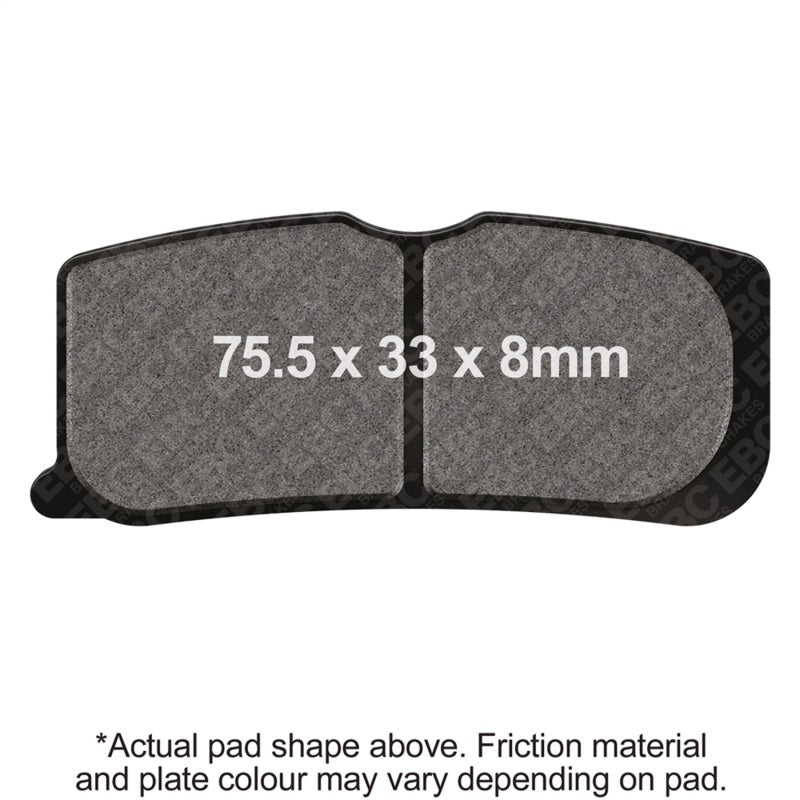 EBC Powersports FA474 Organic Brake Pads for Can Am Spyder RS SE5 Front Left and Right