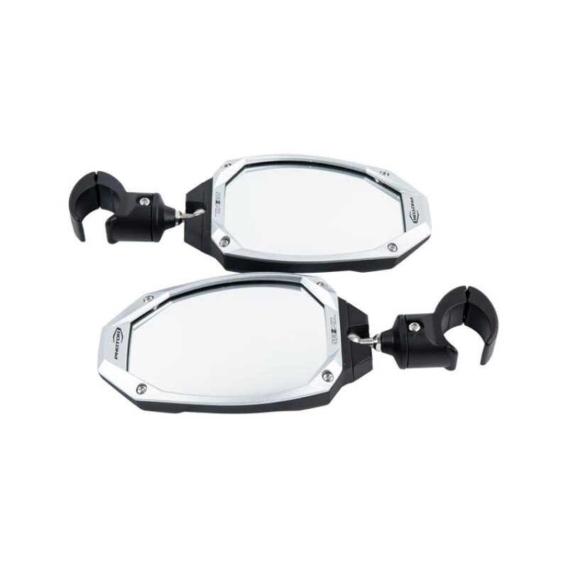 Seizmik Photon Side View Mirror for UTVs - Adjustable 1.75-2 inch ROP Clamp Pair
