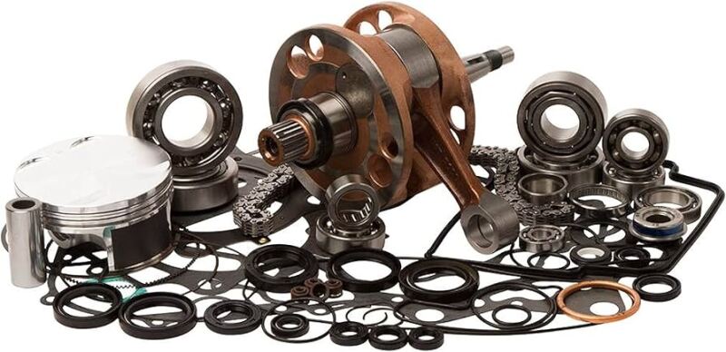 Vertex Pistons 04-05 Honda TRX450R Complete Engine Rebuild Kit - Powersports