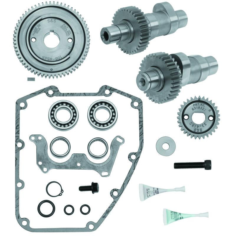 S&S Cycle 99-06 Big Twin Gear Drive 585G Camshaft Kit for Harley-Davidson Dyna and Softail Models